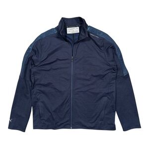 Puma x Porsche Design T7 Navy Blue Full Zip Track Jacket Mens XL